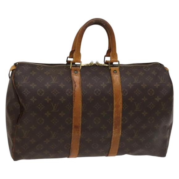 LOUIS VUITTON Monogram Keepall 45 Boston Bag M41428 - Picture 1 of 16